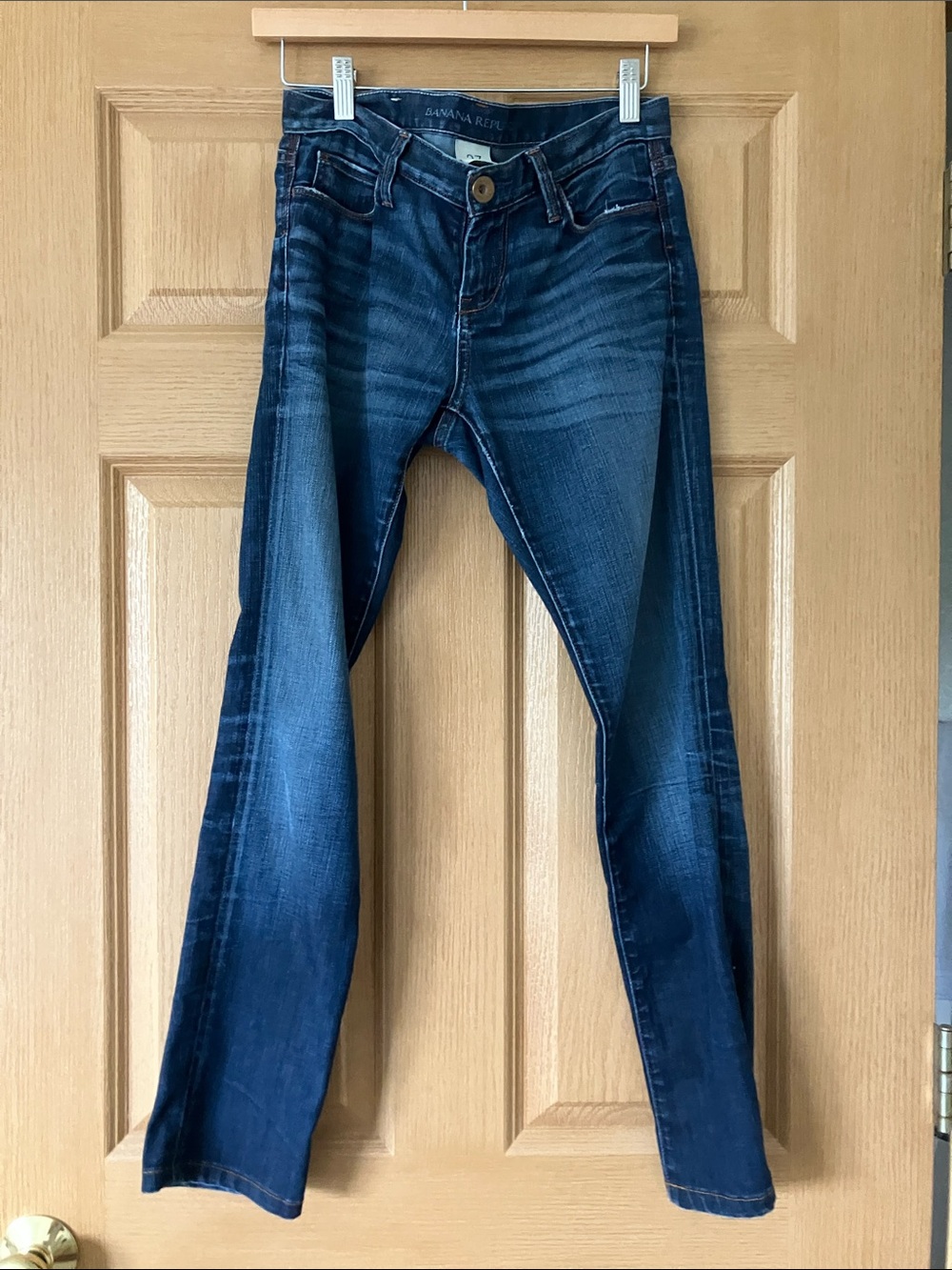 Banana Republic Dark Indigo Skinny Jeans